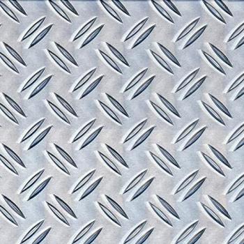 Strukturblech mit Riffel-Prägung, Aluminium 600 x 1000