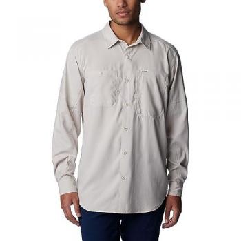 Utility Lite Long Sleeve Shirt – Columbia Silver Ridge, Dark Stone (Men's)
