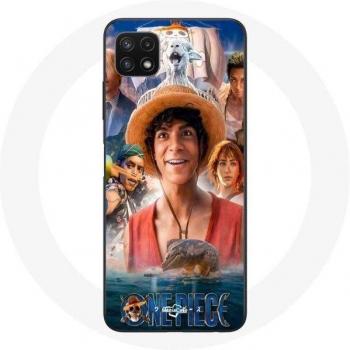 One Piece Ruffy Poster Hülle für Samsung Galaxy A22 5G