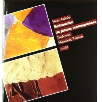 Restauración de pintura contemporánea