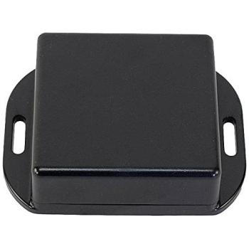 Acrylonitrile-Butadiene Styrene (ABS) 60×60×22mm Universal Box – Black