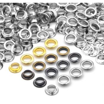 KALASO 100 Sets 8mm Grommets for DIY Accessories