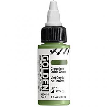 GOLDEN HIGH FLOW Acrylic – Chrome Oxide Green – 30 ml