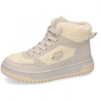 Dockers by Gerli Retro Sneaker für Kinder, Größe 32, bunt (beige/multi)