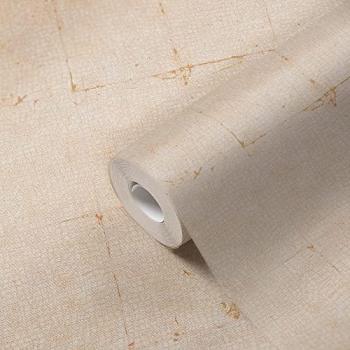 Papier peint décoratif beige doré