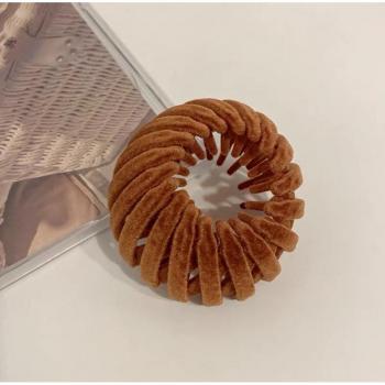 Pinzas para el cabello de forma redonda, superficie suave