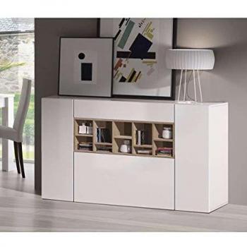 Buffet Contemporain PEGANE 3 Portes 1 Tiroir