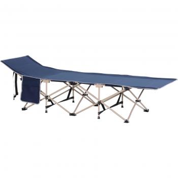 Conforto de Camping: Cama Dobrável 190x68x52 cm, Aço