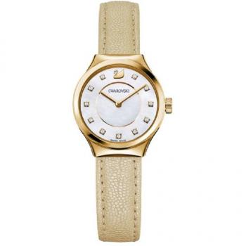 Swarovski Orologio Dreamy Giallo con Cinturino in Pelle – 5213746
