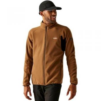 Nut Brown 5XL Regatta Hadfield Full-Zip Fleece for Men
