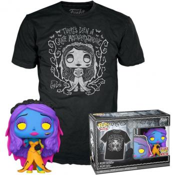 Emily (Blacklight) Funko Pop! & Tee Set from Corpse Bride