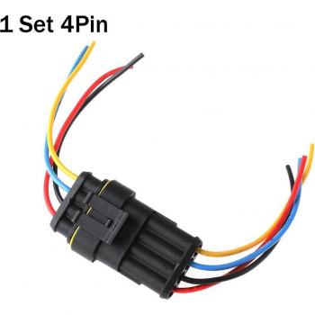 Accessoires de connecteurs électriques étanches pour véhicules 1/2/3/4/5/6P