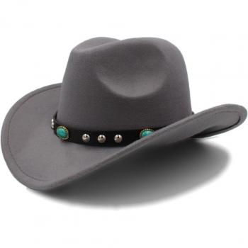 Sombrero Occidental de Lana Talla 56-58CM