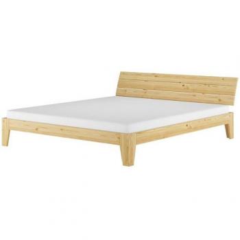 ERST-HOLZ Bett 180x200 Kiefer lackiert mit Rollrost