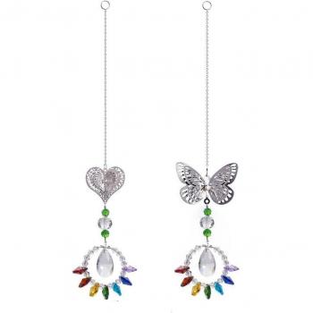 Papillon en Cristal : Attrape‑Soleil Décoration Xams