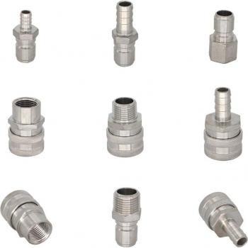 Conector Rápido 304 para Cervezas Caseras ½”