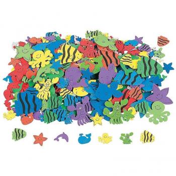 Seafloor Foam Stickers for Creative Play
