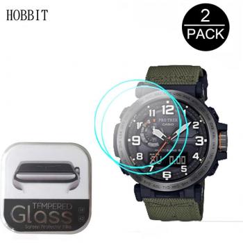 Protecteur d'écran pour Casio, 2 pièces, verre trempé anti-rayures, dureté 9H, PRG-300CM