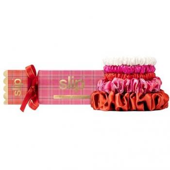 Slip Assorted 6 Piece Silk Scrunchie Set