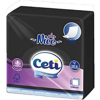 Black Ceti Napkins (Set of 25)