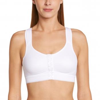 Odlo Damen Hochleistungs Frontfit-Oberteil (Weiß) – 70°C