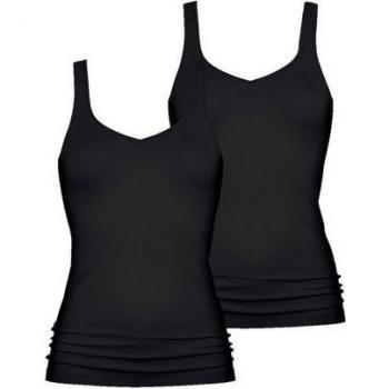 Mey Damen‑Sparset Unterhemd – 2‑Pack Noblesse, Baumwolle, eng anliegend