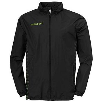 Uhlsport Score Regenjacke für Herren, schwarz/Fluo grün, XL