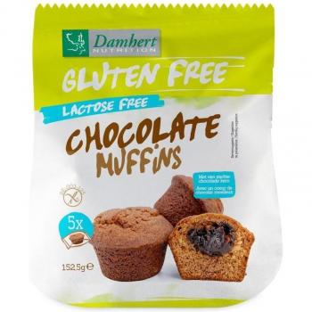 Muffins SANS GLUTEN au Chocolat Damhert 152,5 g