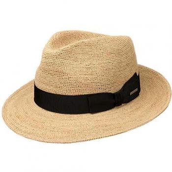 Chapeau en Paille Jenkins Crochet Stetson Femme/Homme