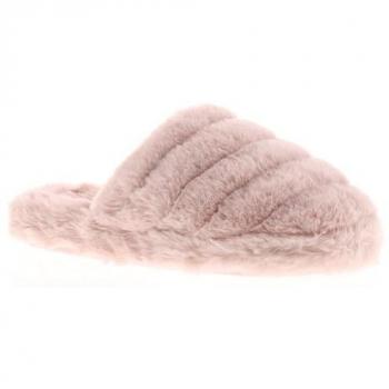 Ted Baker Lopsey Pink Faux Fur Women's Slippers, UK Size 4