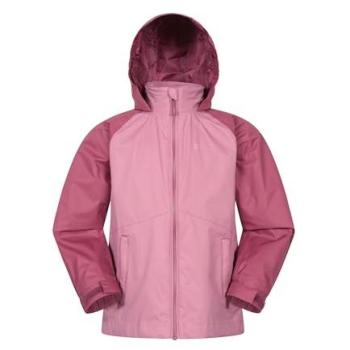 MWK Torrent II Kinderjacke, rosa, wasserdicht, für Outdoor-Aktivitäten