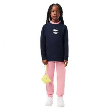 T-shirt en coton Lacoste Kids – Bleu Sombre
