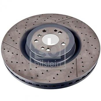 Voorrem schijf FEBI BILSTEIN 107723, doorlatend, met rand, extreem hard, 1 stuks