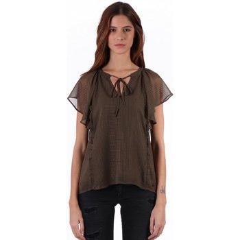 Débardeur Femme Kaporal Volant Gris Taupe
