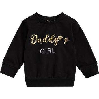 Elastic Cuff Fall Blouse for Kids
