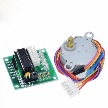 5‑Pack 28BYJ‑48 5V Reduction Stepper Motors with ULN2003 Control Board – Arduino Compatible
