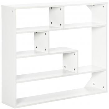 Étagère Murale 4 Niveaux pour Salle de Bain