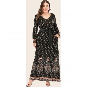 Plus Size Autumn Winter Dress for Women