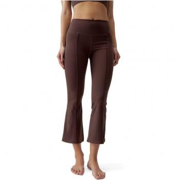 Legging Femme Born Living Yoga Jin Flare marron