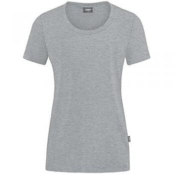 JAKO Damen T-Shirt aus Bio-Baumwolle Grau