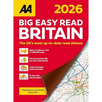 AA Big Easy Read Atlas Britain 2026