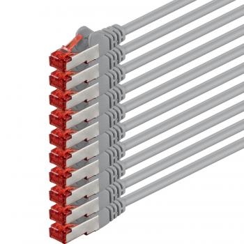 CABLE DE RED BICUADRANTE CAT6 2M RJ‑45 FÓRMULA S‑FTP