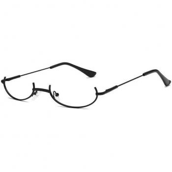 Harajuku Style Half Frame Glasses