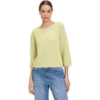 Rundhalsausschnitt Kurzpulli mit Cartoon‑Design