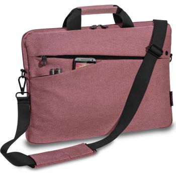 Borsa a Tracolla Pedea 15.6 Notebook Ventiquattro – Nero/Rosa