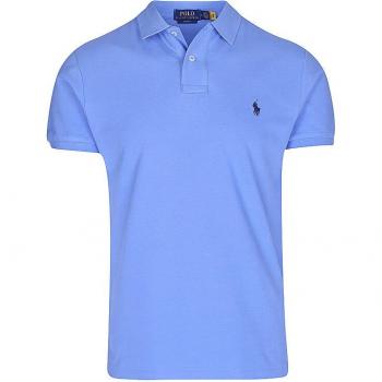 Polo Ralph Lauren Men’s Cotton Pique Polo in Sky Blue