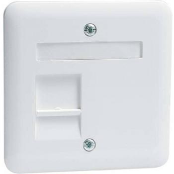 PEHA Steckdose 1-fach Modular mit Beschriftungsfeld creme