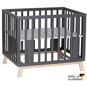 Box Gioco Holly Nordic Grey 75 x 97 cm con Stelline Grigie