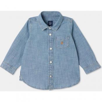 GAP chlapec košile chambray s dlouhým rukávem
