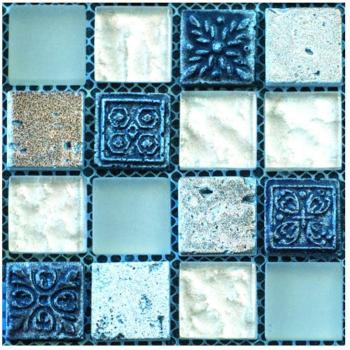 20pcs Thick PVC 3D Mosaic Wall Stickers for Home Use